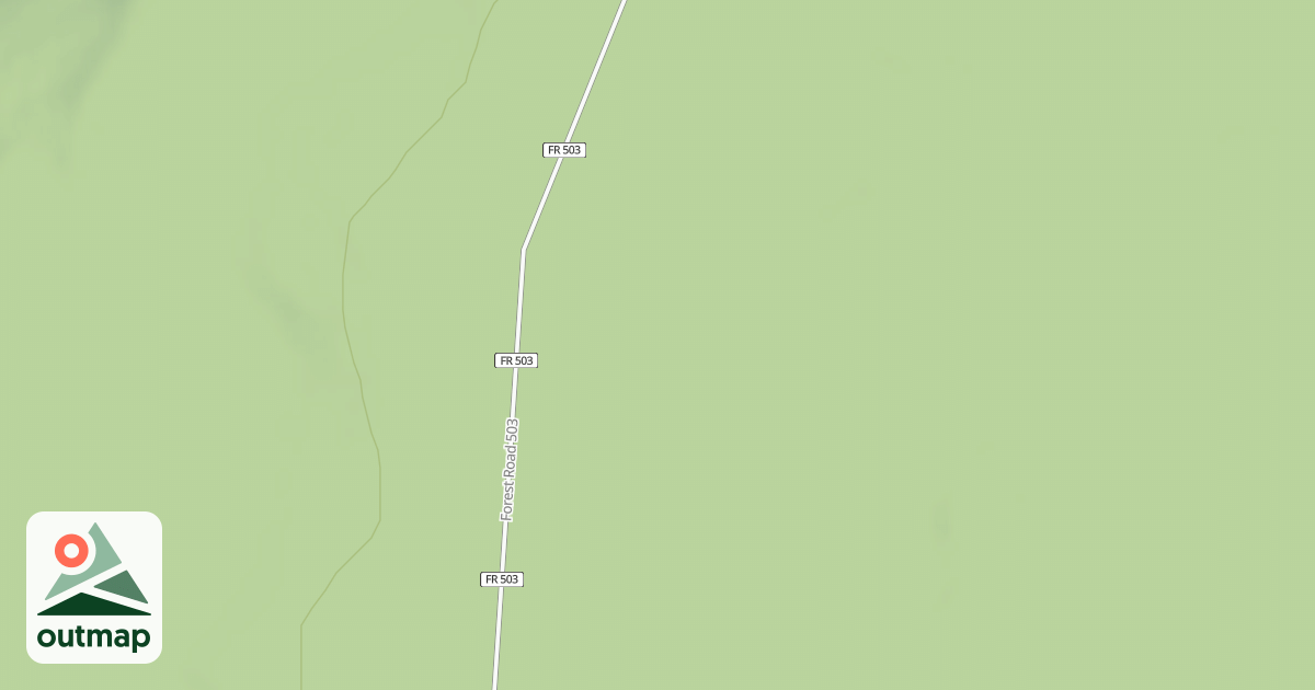 Map of FR 503L
