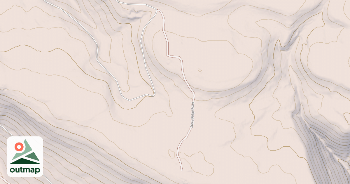 Map of STOVE RIDGE