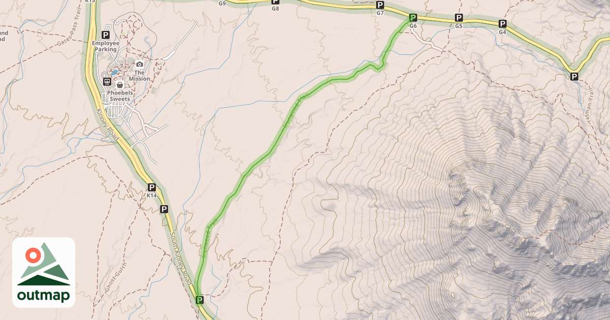 Map of Chaparral
