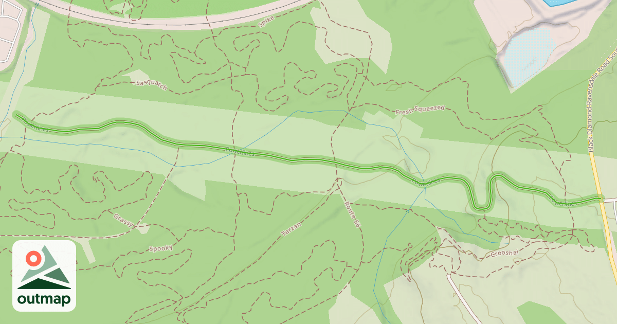 Map of Powerlines