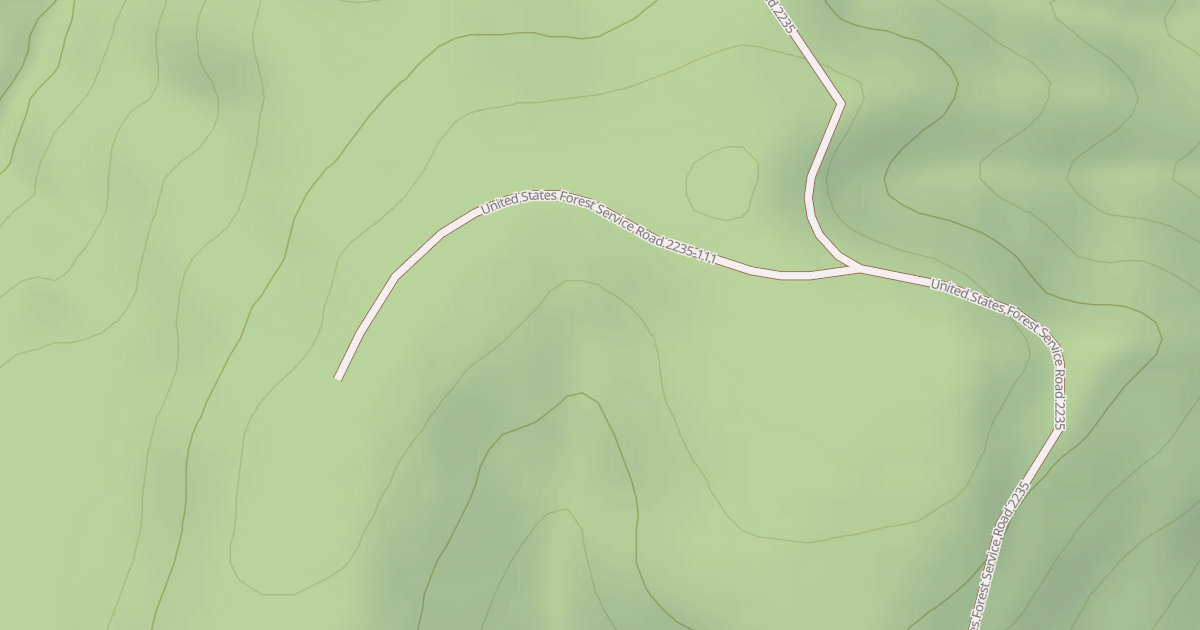 Map preview of USFS National Forest System Roads {EC4221CE-305F-49F0-AA57-92031C6663CD}