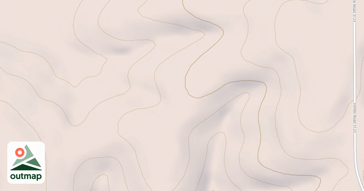 Map of BLACKWELL SPUR