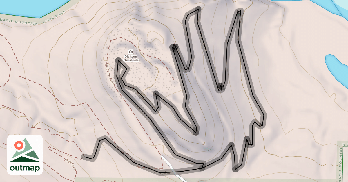 Map of Dynamite