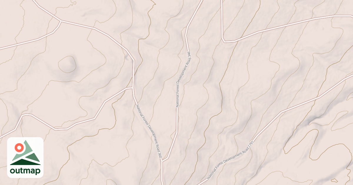 Map of USFS National Forest System Roads {BD4B7200-FA4A-4C64-84BB-3A61EAFA34A4}