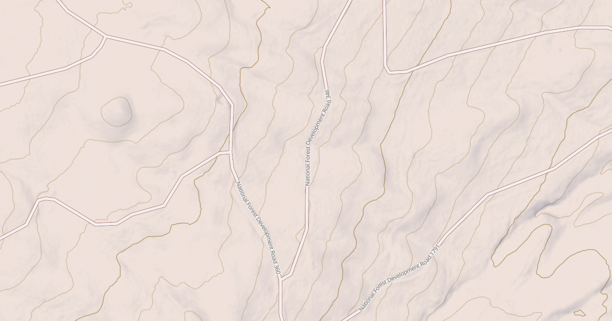 Map preview of USFS National Forest System Roads {BD4B7200-FA4A-4C64-84BB-3A61EAFA34A4}