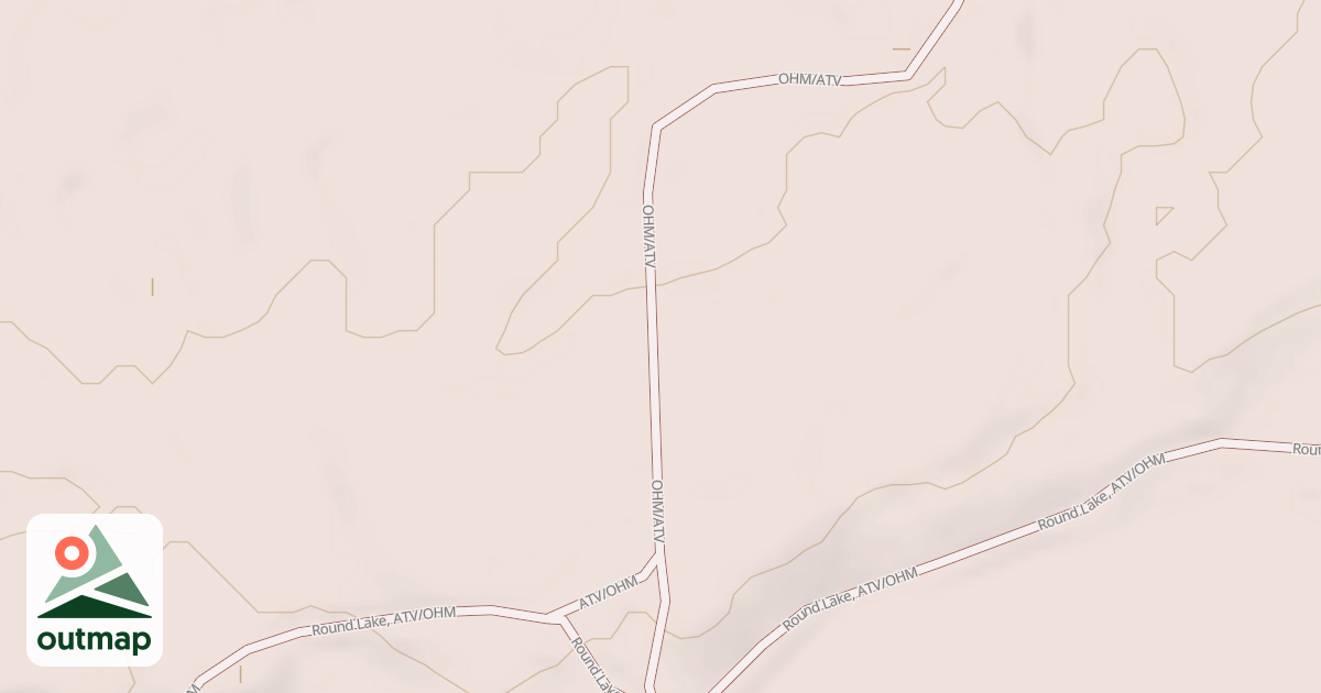 Map of Matthew Lourey State Trail