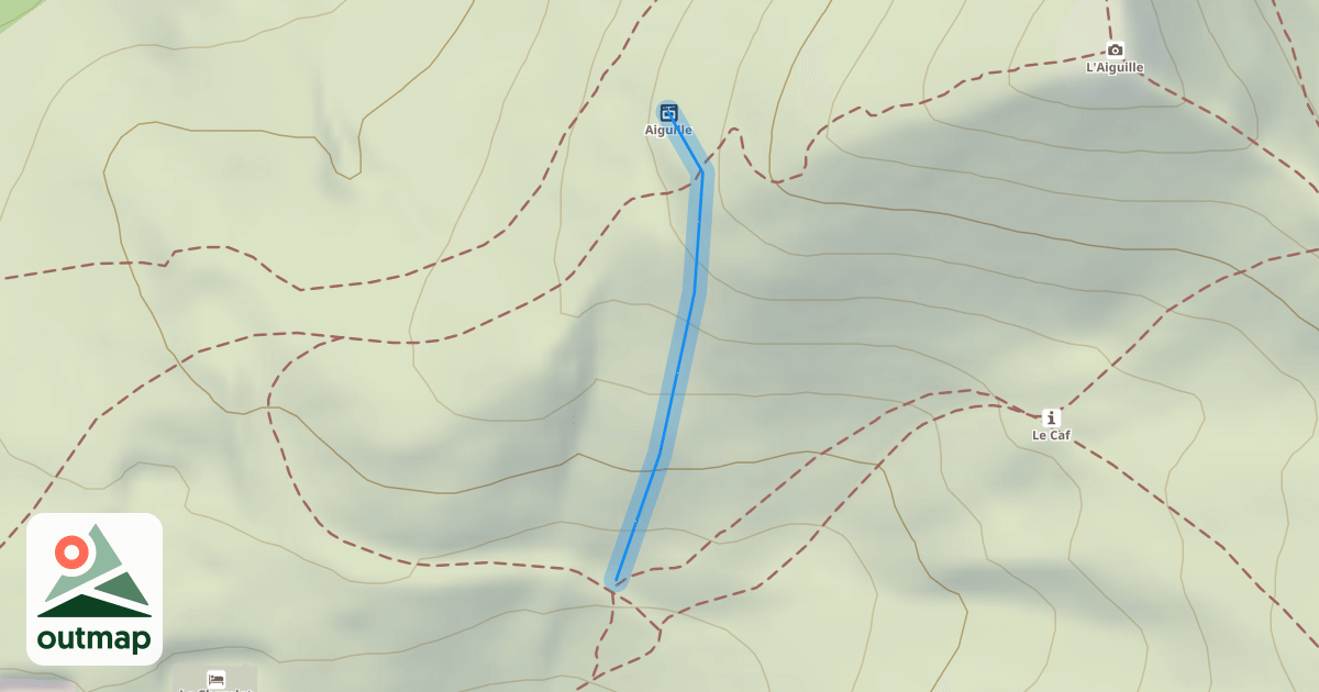 Map of Stade de L'Aiguille