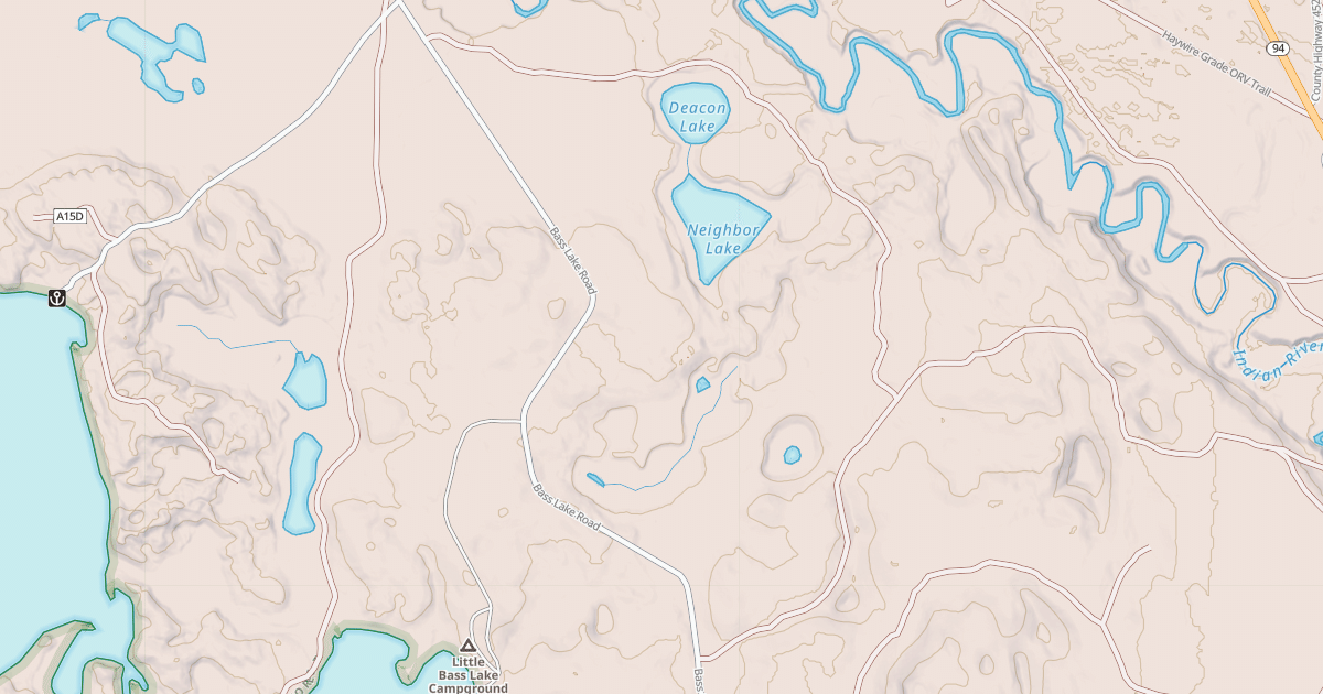 Map preview of NEIGHBOR LAKE