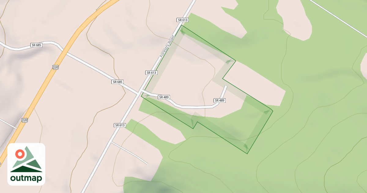 Map of ASHWOOD DEPOT