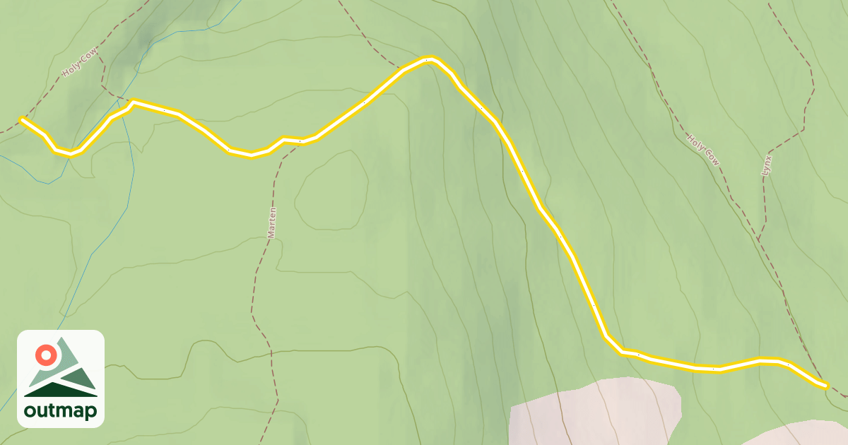 Map of Bruin Romp