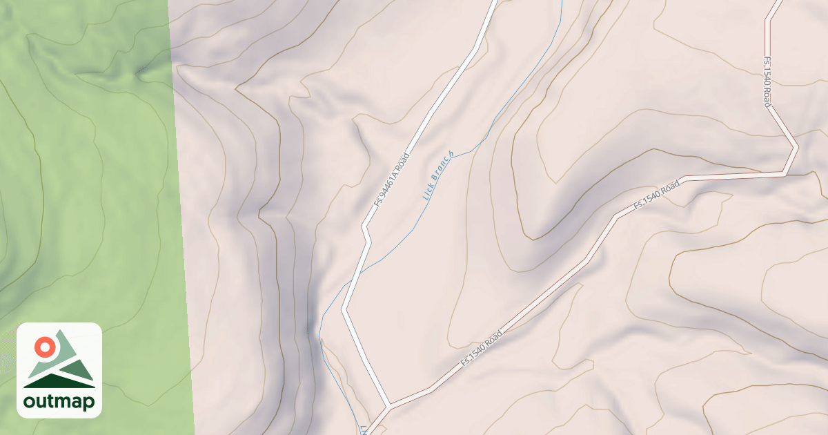 Map of USFS National Forest System Roads {637AEBB0-C93C-471C-BA8D-EC7D2EB63E44}