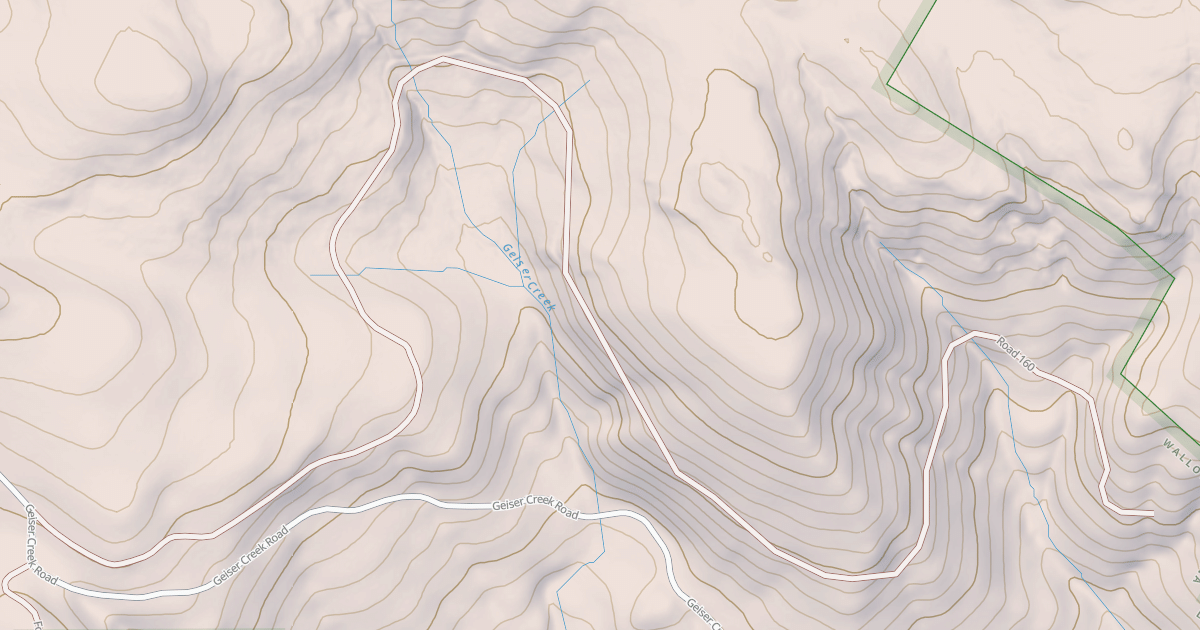 Map preview of USFS National Forest System Roads {41FBF741-0CD0-4402-83F4-098583131FD0}
