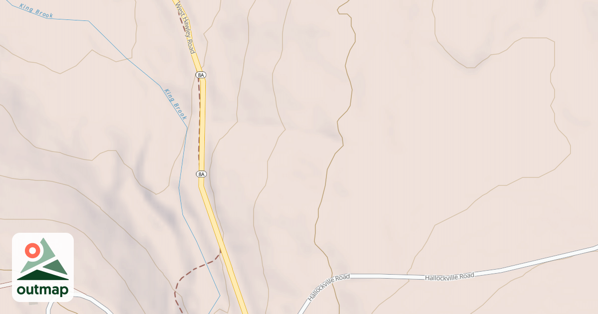 Map of Hawley Pass Trail