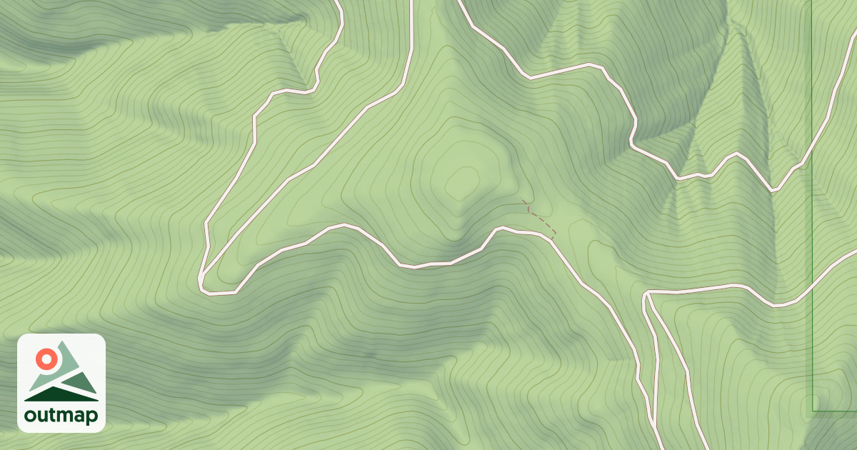 Map of Blue Sky Ohv