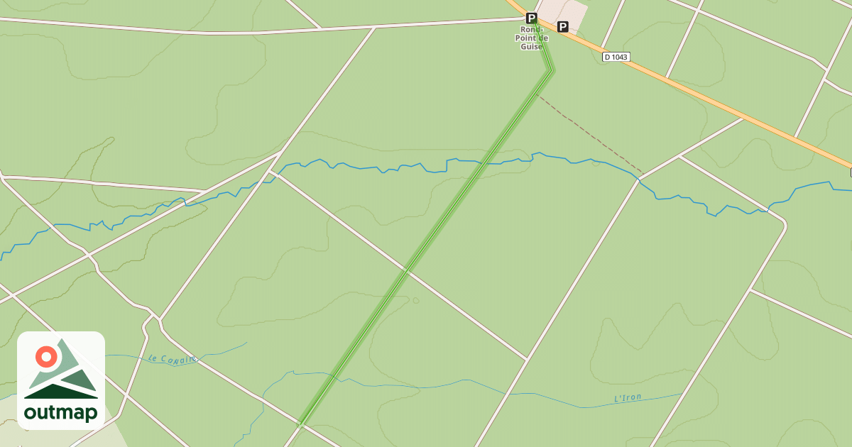 Map of Laie de l'Ermitage