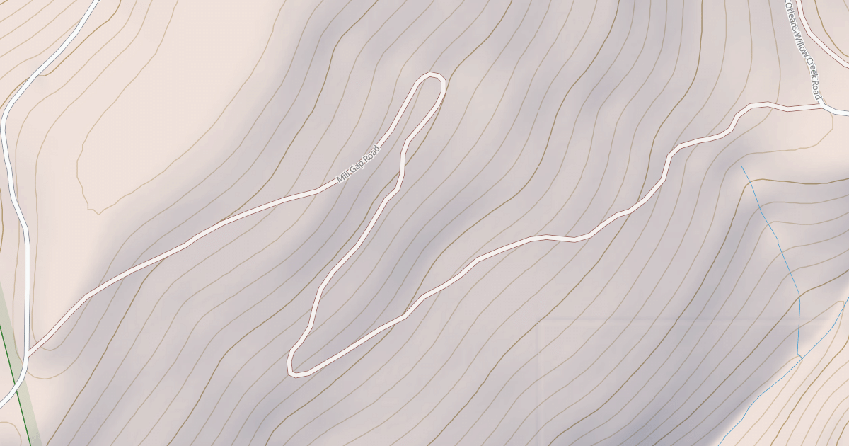 Map preview of MILL GAP