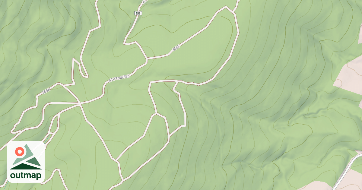 Map of Double Ditch