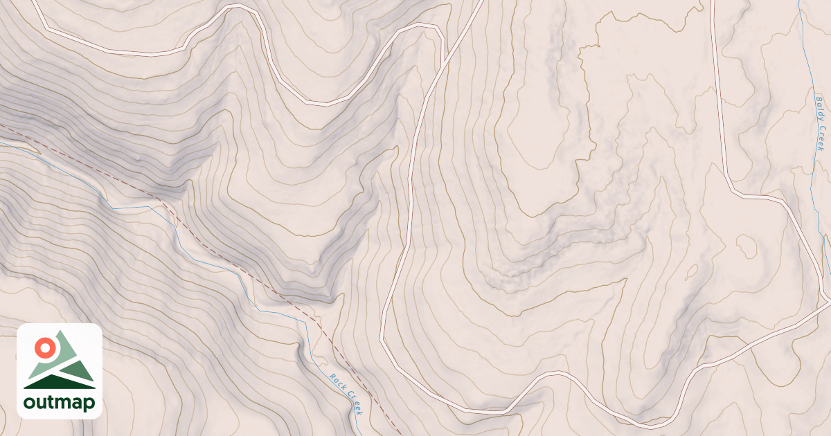 Map of USFS Motor Vehicle Use Map Roads {CFCA5A06-0B65-4DF0-A73A-A283CB2ACA41}