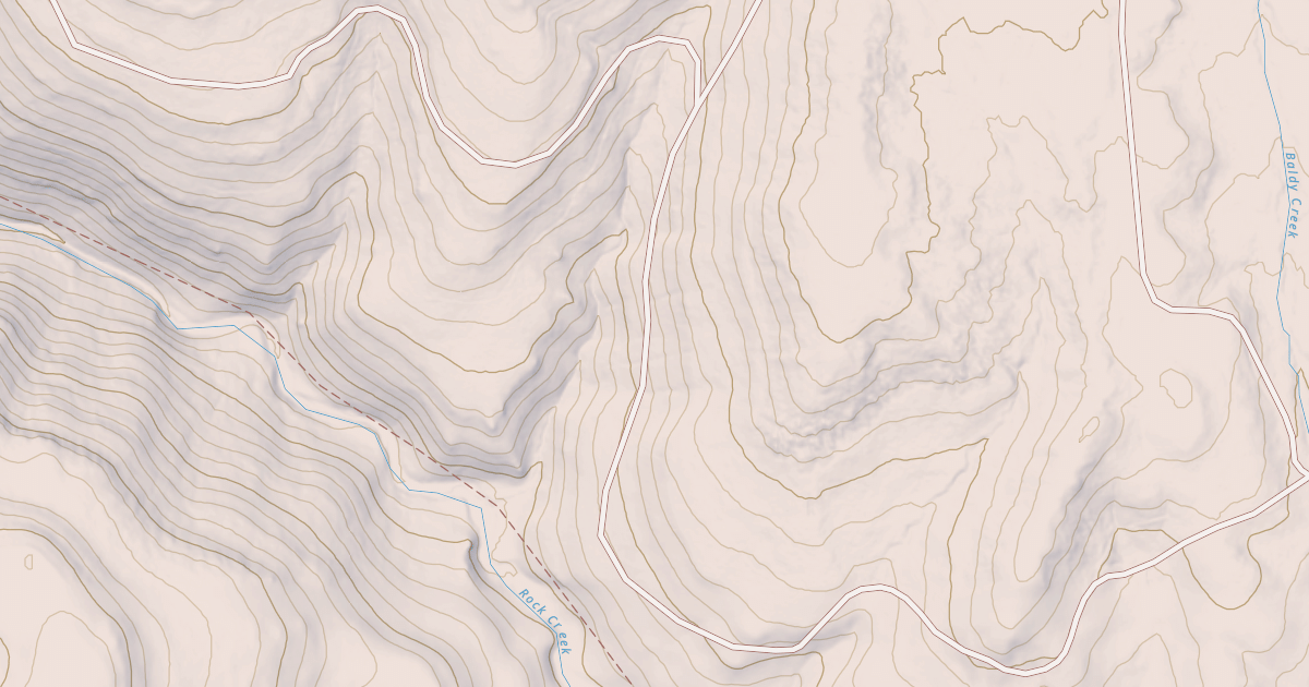 Map preview of USFS Motor Vehicle Use Map Roads {CFCA5A06-0B65-4DF0-A73A-A283CB2ACA41}