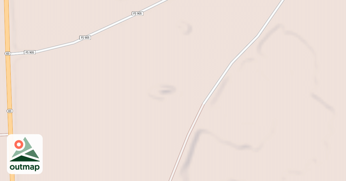 Map of BARBER STOCKPILE AREA