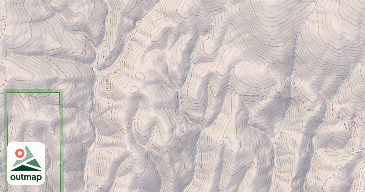 Map of MILMA CREEK ATV