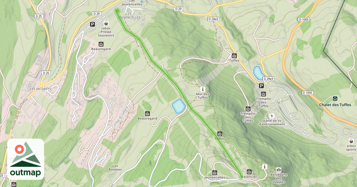 Map of Nathalie Bouvier