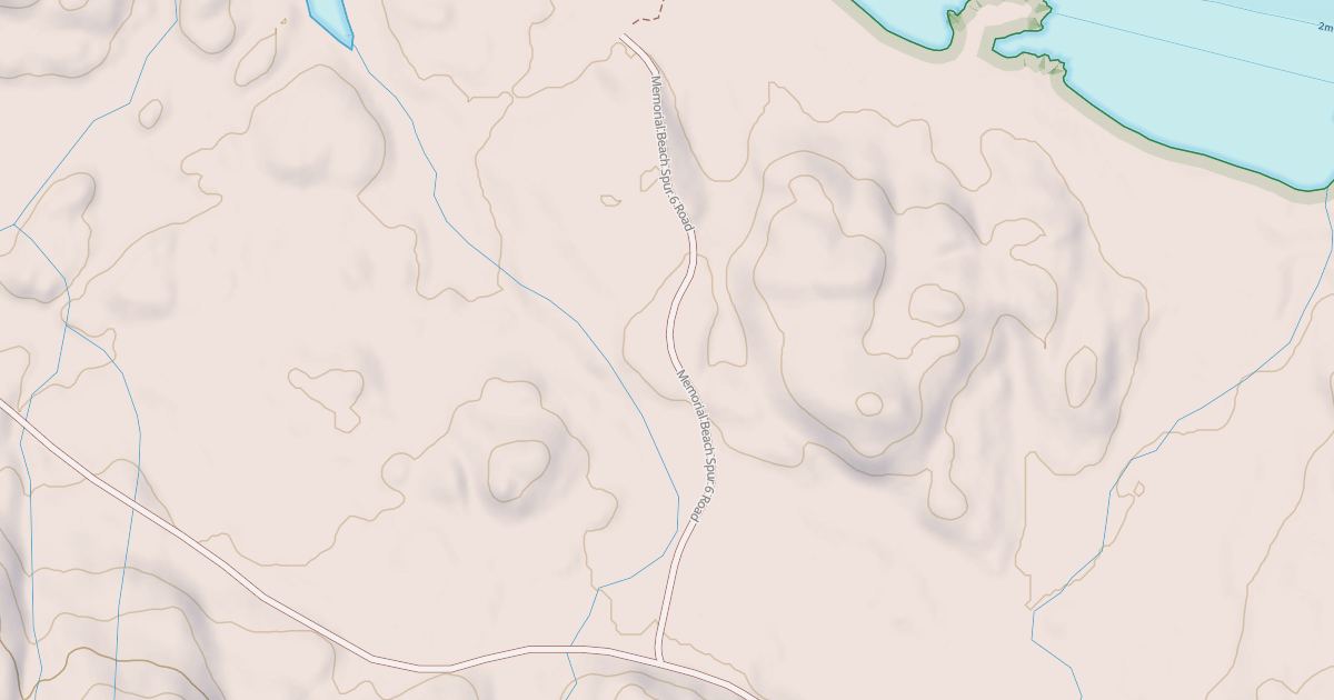 Map preview of MEMORIAL BEACH SPUR 6