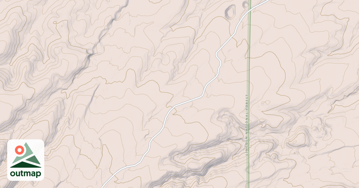 Map of USFS National Forest System Roads {55C5108F-673A-40DA-9D6B-E1C5C761C6CF}