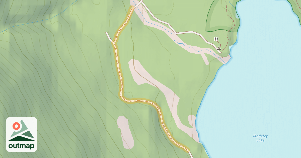 Map of Madeley Road