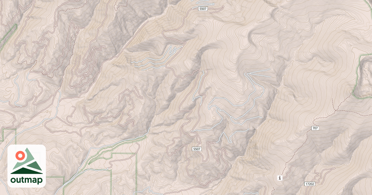 Map of KENNEDY RIDGE