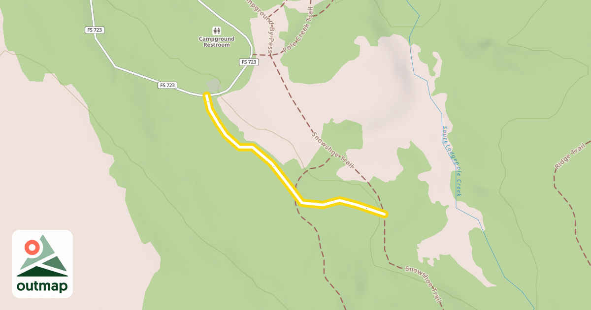 Map of Meadow Trail