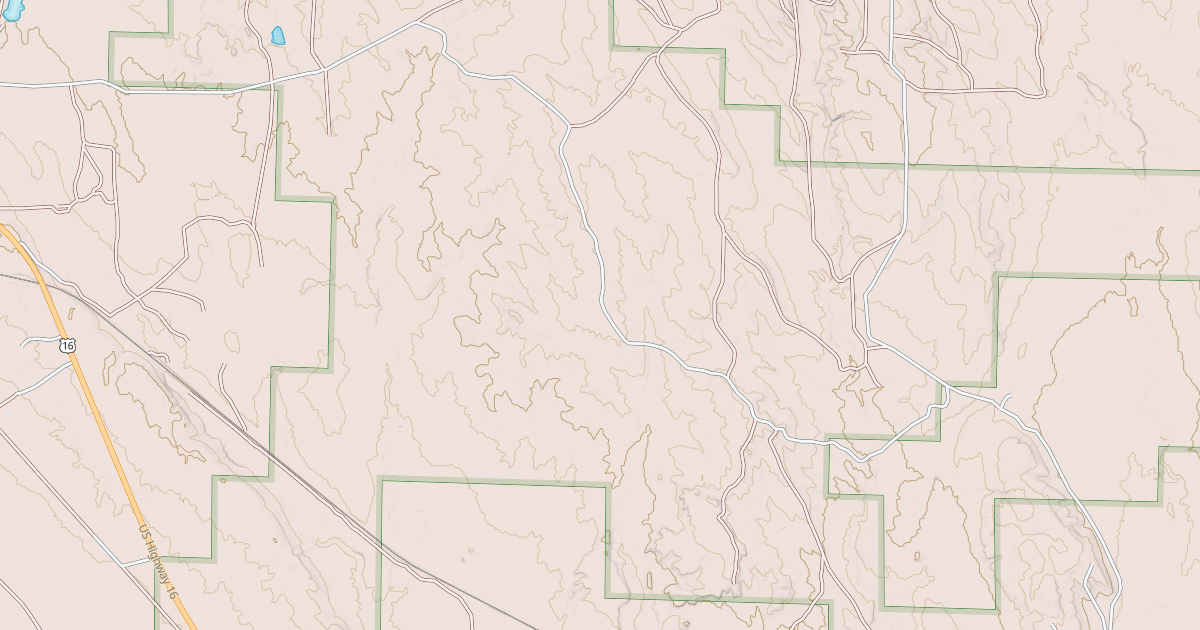 Map preview of USFS Motor Vehicle Use Map Trails 24785