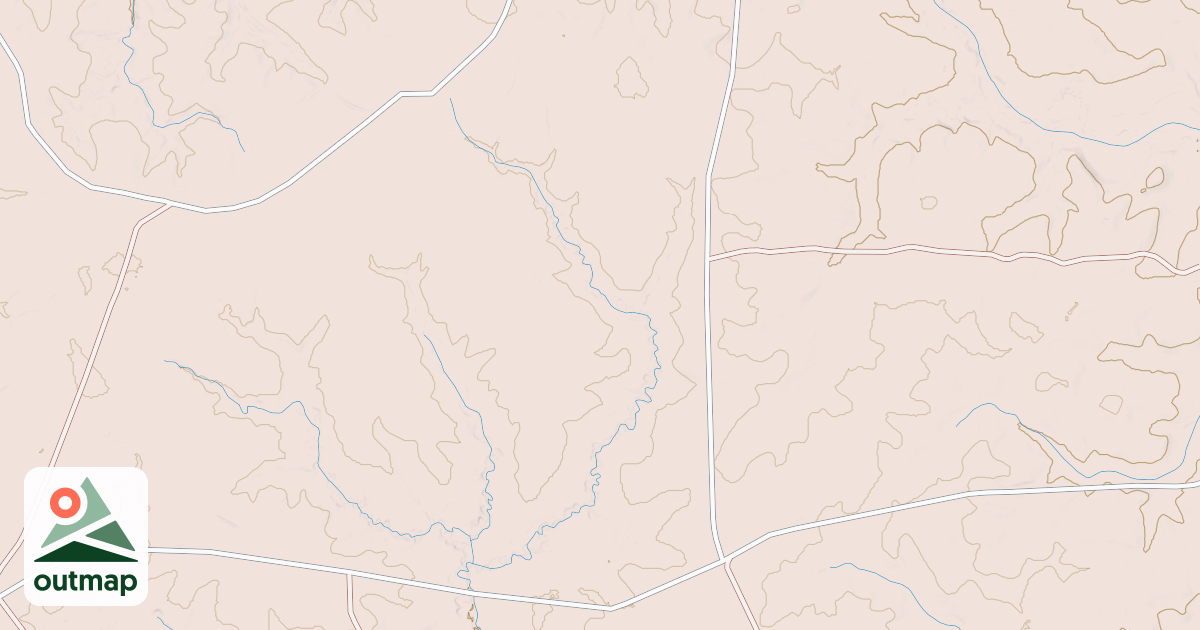 Map of Claiborne North