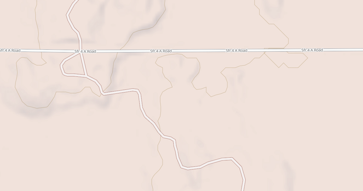 Map preview of Straight Arrows Trail
