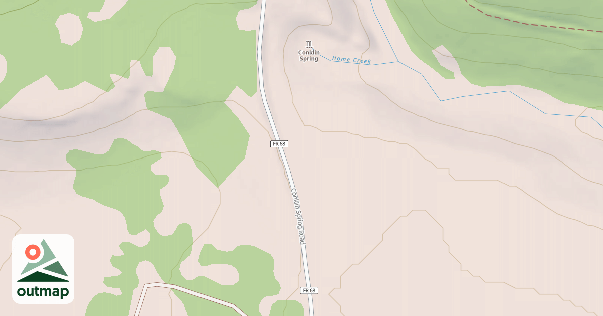 Map of USFS National Forest System Roads {501E7618-F397-4F60-8BB1-E92EE5EE63EE}