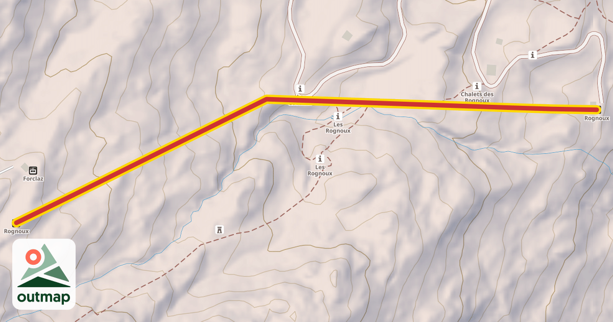 Map of TKD - Rognoux