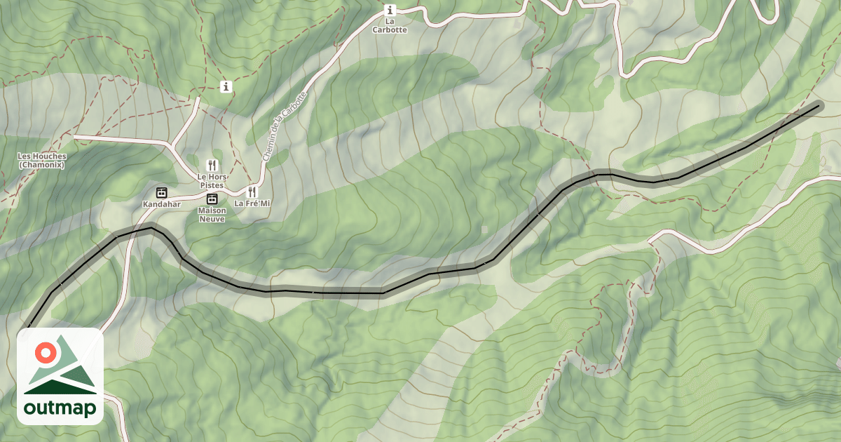 Map of Kandahar Intermédiaire