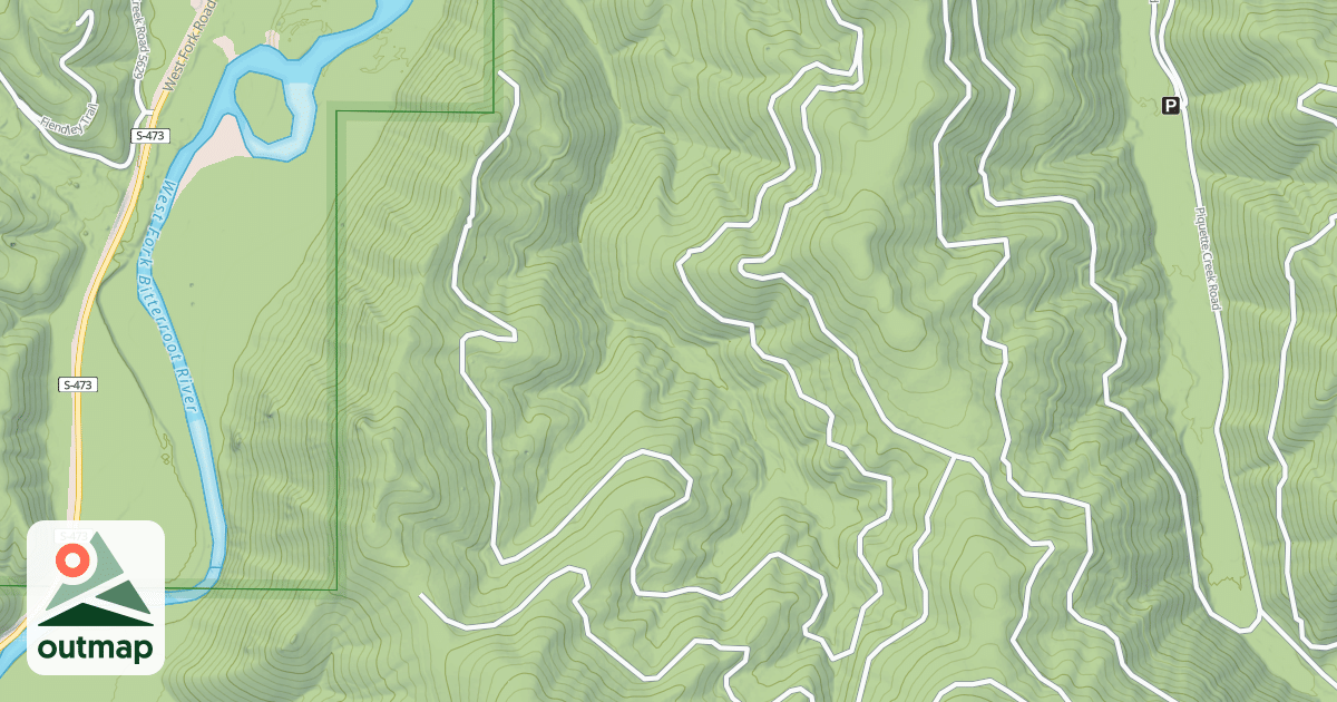 Map of (FDR) VIOLET CREEK