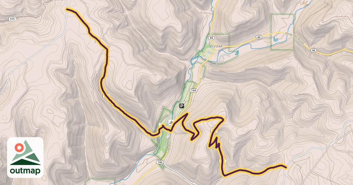 Map of Susquehannock Trail