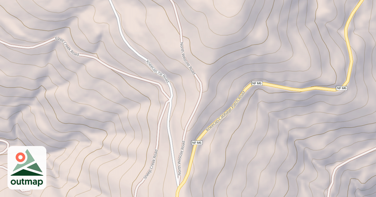 Map of NORTH WESCOTT