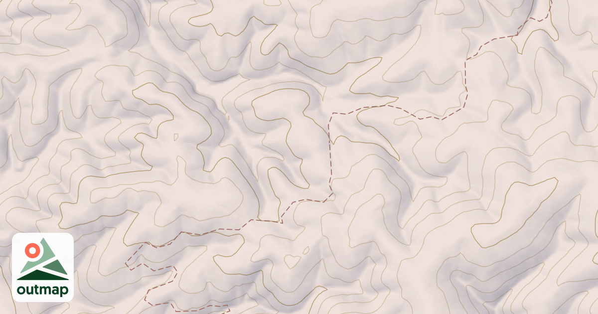 Map of THREE MILE BRANCH