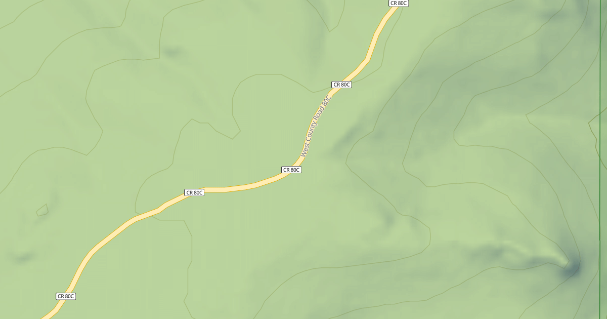 Map preview of BLM National GTLF Public Motorized Roads 2fb279a5-acea-445d-aa29-78b9f370c187