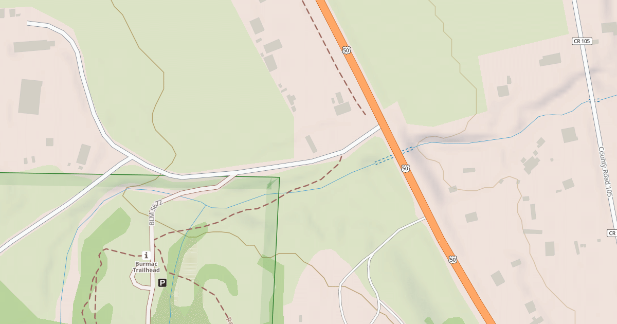 Map preview of BLM National GTLF Public Motorized Roads 9db2ca16-2fa2-4d66-83ff-4cc6a008f59b