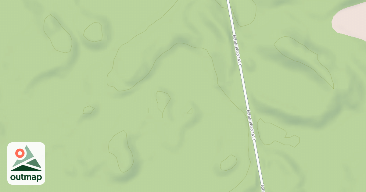 Map of FR 1421