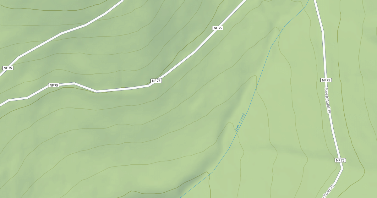 Map preview of USFS Motor Vehicle Use Map Roads {6AF81874-C440-4CD1-B7B4-3A90F9BD9978}