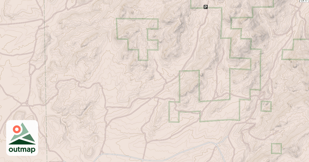 Map of UPPER DEER CREEK