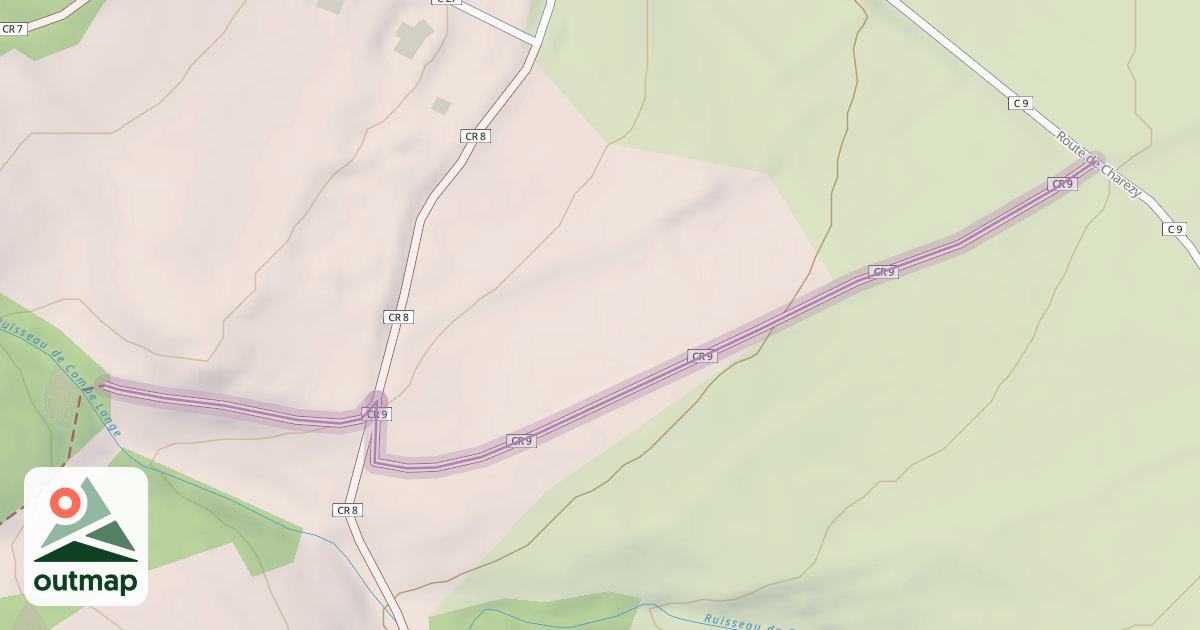 Map of Chemin des Écoliers