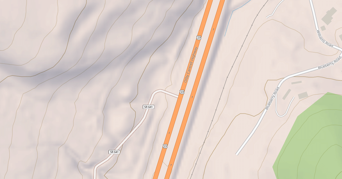 Map preview of WALLEN RIDGE
