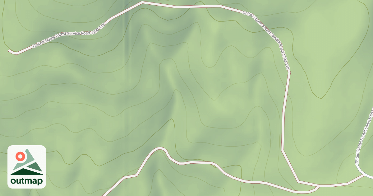 Map of USFS Motor Vehicle Use Map Roads {9542C42B-A1CC-4E9D-AA4E-71470769C31B}