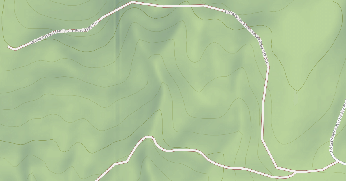 Map preview of USFS Motor Vehicle Use Map Roads {9542C42B-A1CC-4E9D-AA4E-71470769C31B}